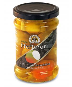 Pfefferoni mit Frischkäse mild