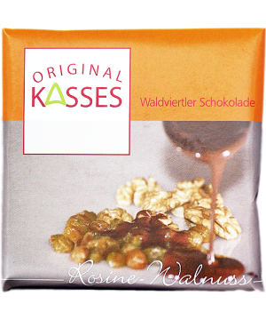 Rosinen-Walnuss Schokolade