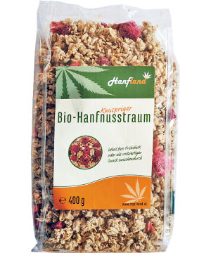 Knuspriger BIO Hanfnusstraum