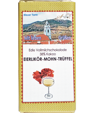 Eierlikör-Mohn-Trüffelschokolade