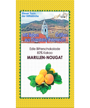 Marillen-Nougatschokolade