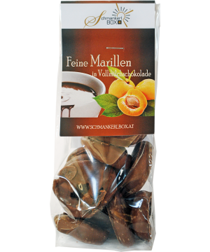Marillen in Vollmilchschokolade