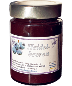 Heidelbeermarmelade