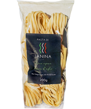 Bandnudeln Knoblauch BIO vegan