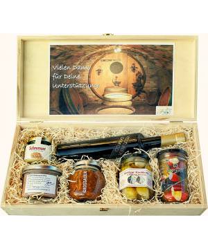 Geschenkkassette Gusto Pikant