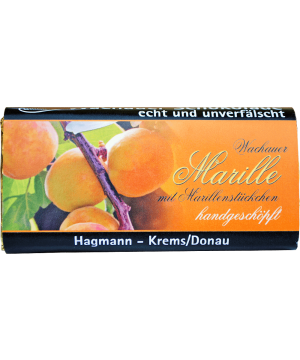 Marillenschokolade mit Fruchtstückchen