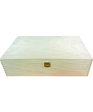 Geschenkkassette 3er Holz (40x24x10 cm)