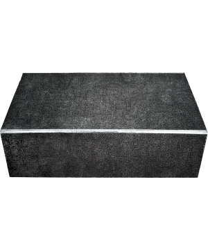 Faltkarton mit Magnetverschluss schwarz (26x16x8 cm)