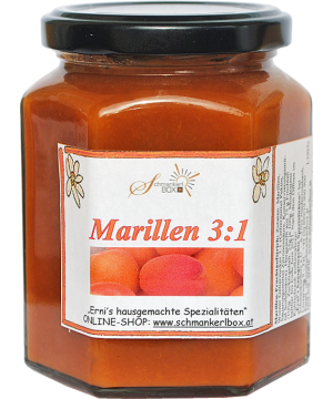 Marillenmarmelade pur 3:1