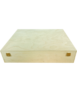 Geschenkkassette 6er Holz (40x50x10 cm)