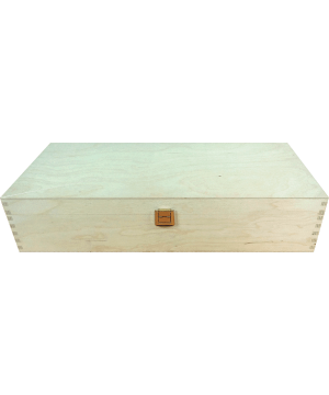 Geschenkkassette 2er Holz (40x18x8 cm)