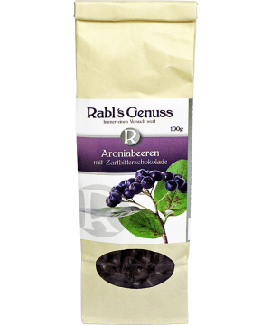 Aroniabeeren mit Zartbitterschokolade