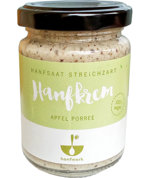 Hanfnussaufstrich Apfel Porree