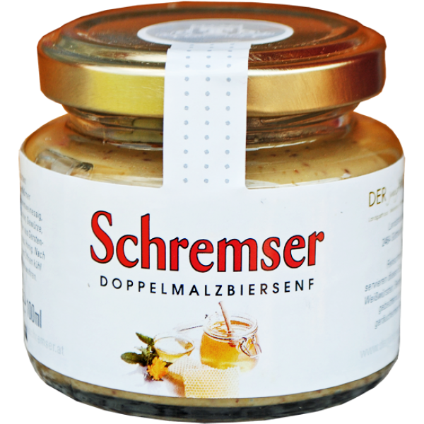 Schremser Doppelmalz Biersenf