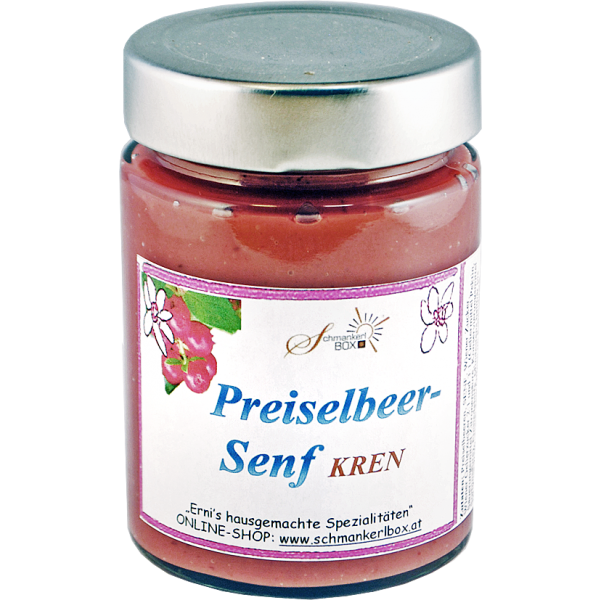 Preiselbeer-Kren Senf