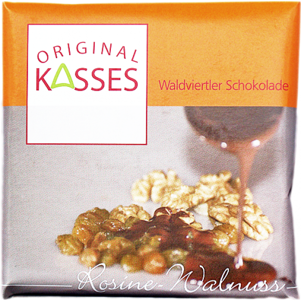 Rosinen-Walnuss Schokolade