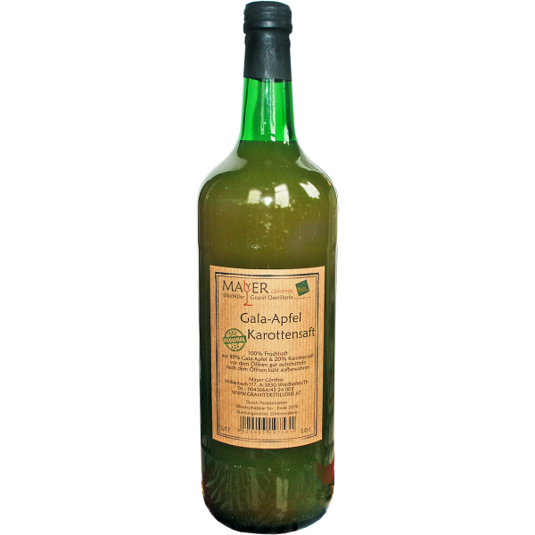Apfel-Karottensaft naturtrüb