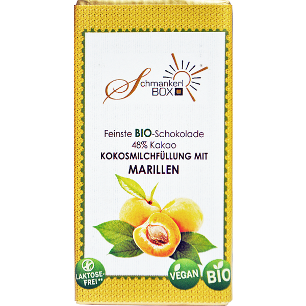 Marillenschokolade Bio vegan