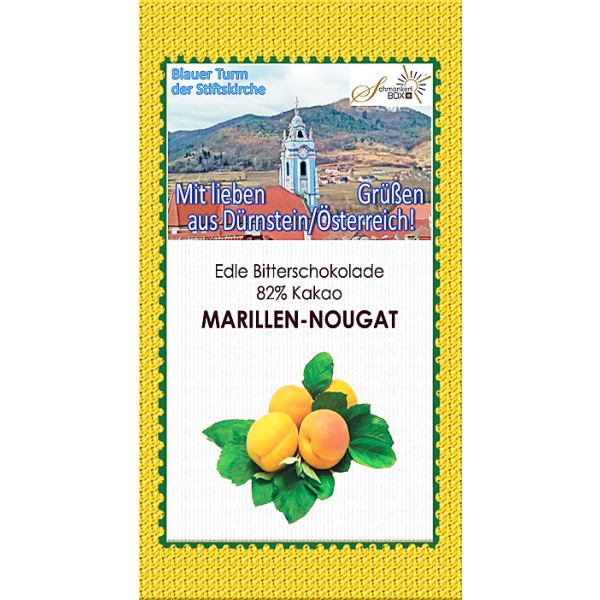 Marillen-Nougatschokolade
