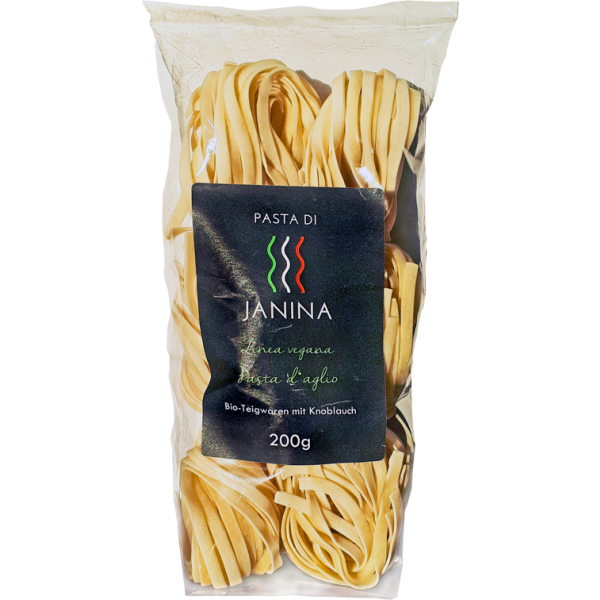 Bandnudeln Knoblauch BIO vegan