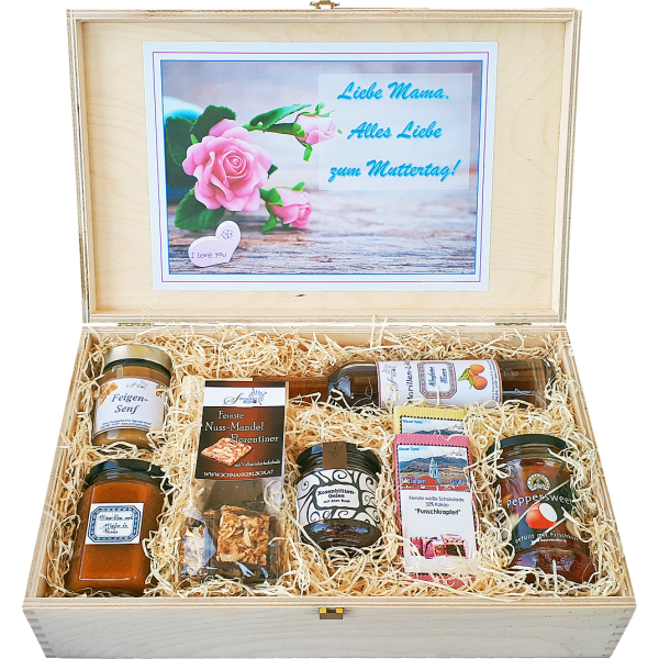 Geschenkkassette Muttertag süß