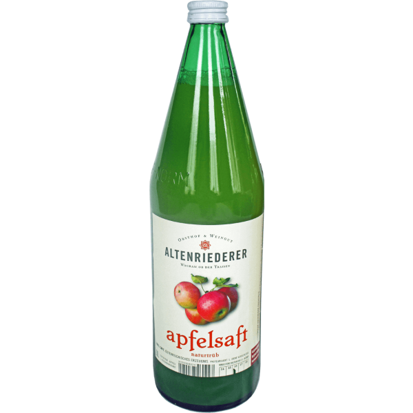 Apfelsaft naturtrüb 1L