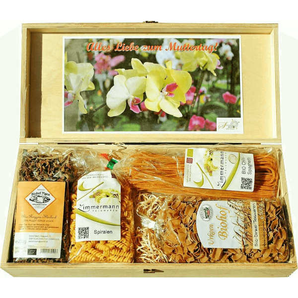 Geschenkkassette Gschmackiges Nudelquartett