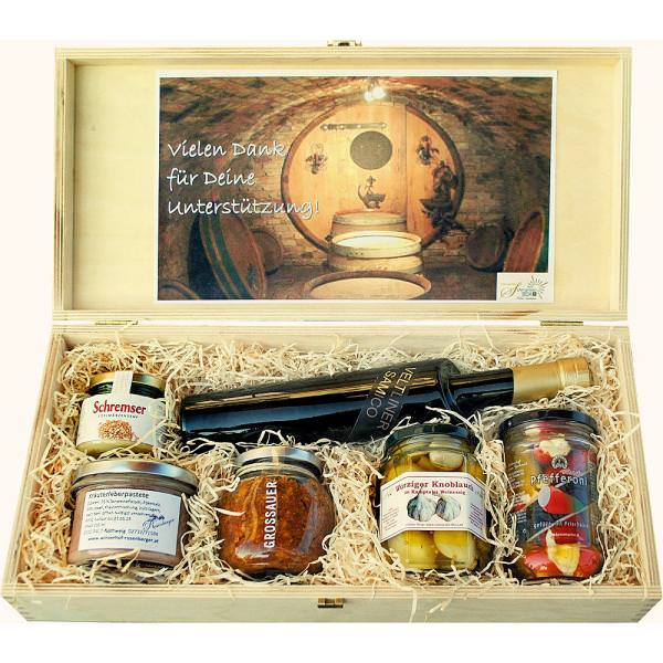 Geschenkkassette Gusto Pikant