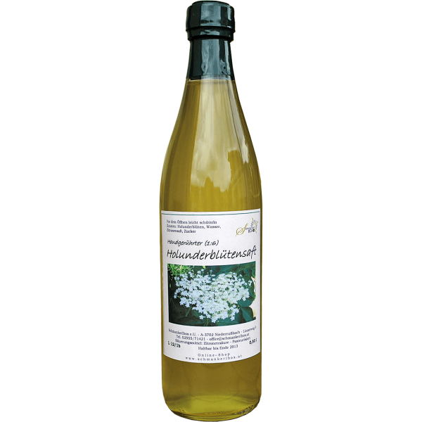 Holunderblüten-Dicksaft