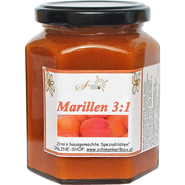 Marillenmarmelade pur 3:1