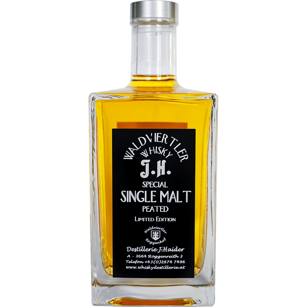 Dark Single Malt Peated J.H. 0,70 l