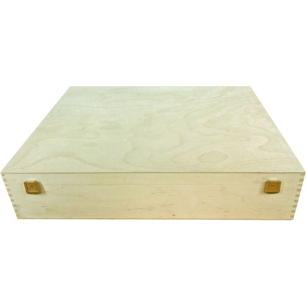 Geschenkkassette 6er Holz (40x50x10 cm)