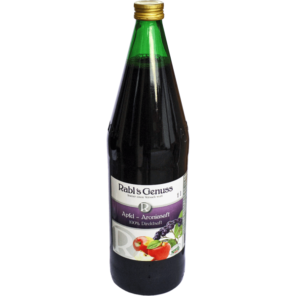 Apfel-Aroniasaft 1L