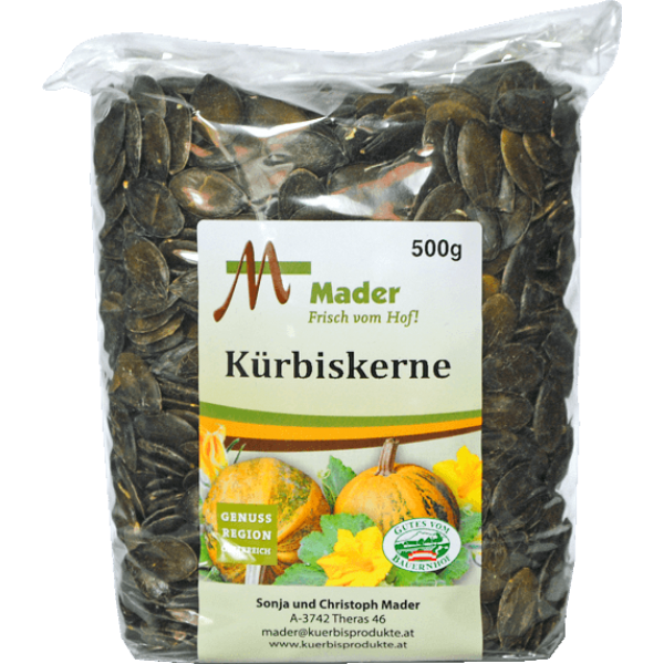 Kürbiskerne naturbelassen 500g
