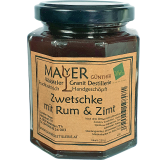 Zwetschkenmarmelade mit Rum & Zimt