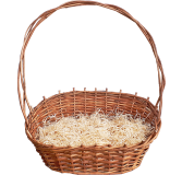 Geschenkkorb Weide geflochten