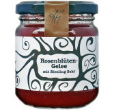 Rosenblütengelee mit Rieslingsekt