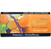 Marillenschokolade mit Fruchtstückchen