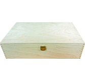 Geschenkkassette 3er Holz (40x24x10 cm)