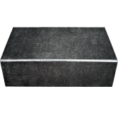 Faltkarton mit Magnetverschluss schwarz (26x16x8 cm)